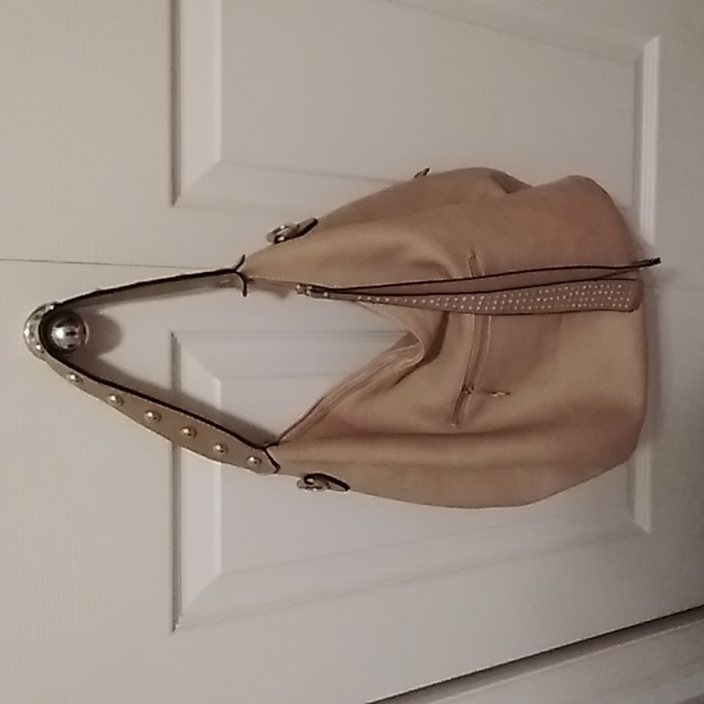 Womens bone colored Boho bag